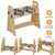 BINGOPAW Raised Pet Bowls, Cat and Small Dog Bowl Station BINGOPAW Raised Pet Bowls, Cat and Small Dog Bowl Station