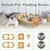 BINGOPAW Raised Pet Bowls, Cat and Small Dog Bowl Station