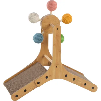 jeux à griffer Dolf Brun H 57.5 cm pour chat