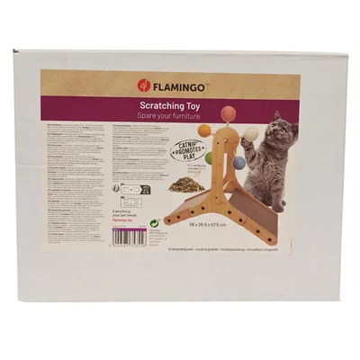 jeux à griffer Dolf Brun H 57.5 cm pour chat