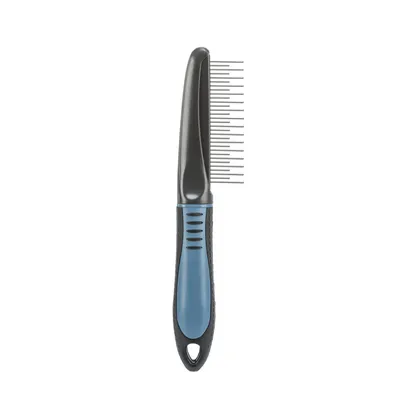 Combi peigne démêleur de poils, pour chien et chat Combi peigne démêleur de poils, pour chien et chat