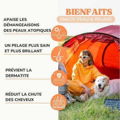 Lamina Care - Friandises Peau & Pelage aux Vitamines et Oméga-3