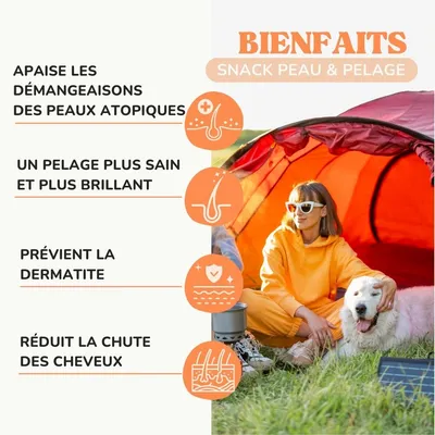 Lamina Care - Friandises Peau & Pelage aux Vitamines et Oméga-3 Lamina Care - Friandises Peau & Pelage aux Vitamines et Oméga-3