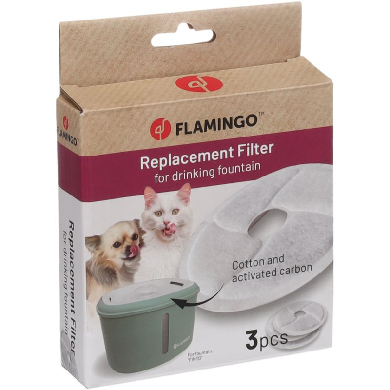 Filtres de remplacement pour Fontaine a eau Finto 3 pièces