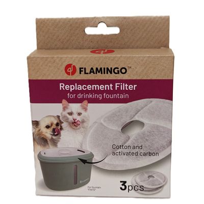 Filtres de remplacement pour Fontaine a eau Finto 3 pièces