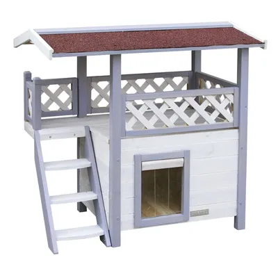 KERBL - Maison pour Chat - Maison de Chat Lodge