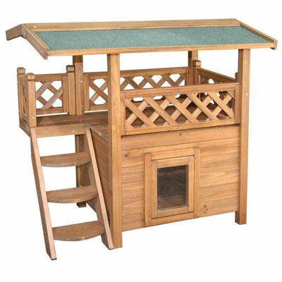 KERBL - Maison pour Chat - Maison de Chat Lodge