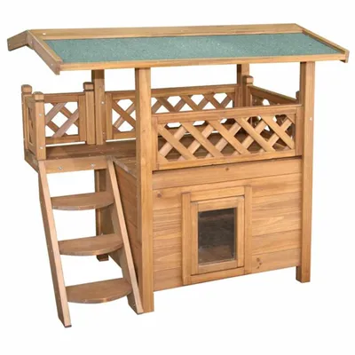 KERBL - Maison pour Chat - Maison de Chat Lodge