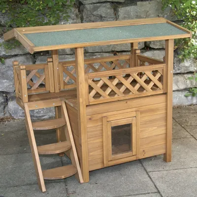 Kerbl - Maison pour Chat - Maison de Chat Lodge