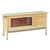116x45x62 cm bois vernissé