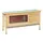 116x45x62 cm bois vernissé