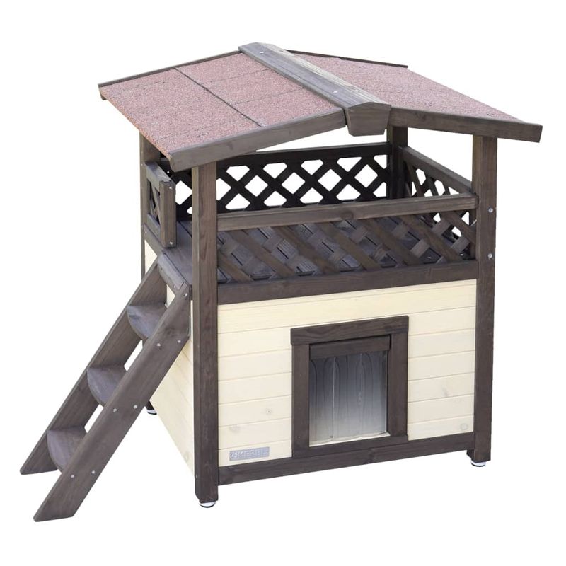 Kerbl - Maison pour Chat - 4-Saisons Deluxe