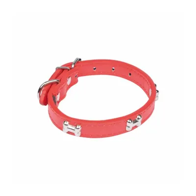 Collier chien rouge 35 cm M Collier chien rouge 35 cm M