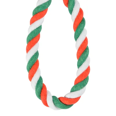 Jeu peluche Pere Noel et corde pour chien Jeu peluche Pere Noel et corde pour chien