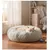 Coussin Chat ou Chien Fluffy Blanc gris
