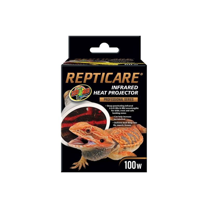 ZooMed - Repticare Deep Heat - Lampe Infrarouge - Chauffage pour Reptiles
