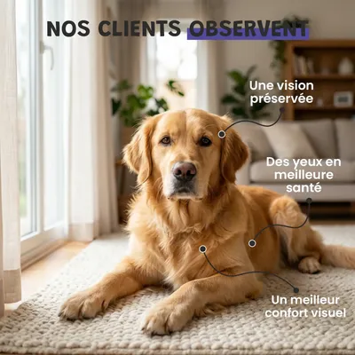 Vision - Clarté Visuelle, Microcirculation, Antioxydant - Chien et Chat