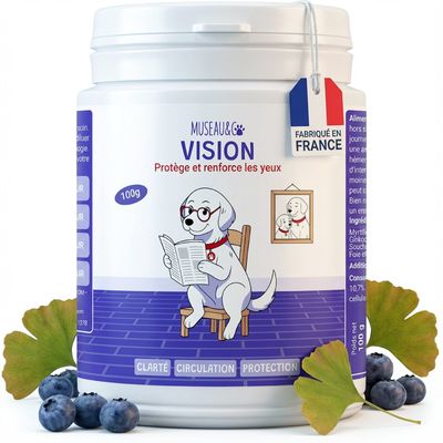 Vision - Clarté Visuelle, Microcirculation, Antioxydant - Chien et Chat