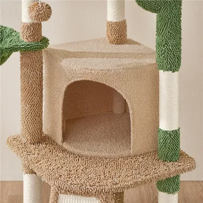 Yaheetech Arbre à Chat Aspect Cactus Yaheetech Arbre à Chat Aspect Cactus