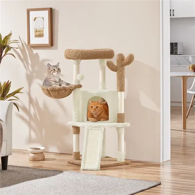Kratzbaum kaktus 106,5 cm Katzenbaum Kletterbaum mit Sisalstämme