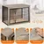 Yaheetech Cage pour Chien en Bois Yaheetech Cage pour Chien en Bois