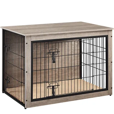 Hundekäfig Hundebox Haustierbox Haustierkäfig Drahtkäfig mit Doppeltür