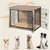 Yaheetech Cage pour Chien en Bois Yaheetech Cage pour Chien en Bois