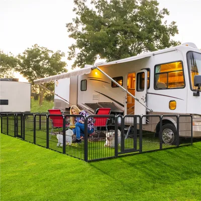 Yaheetech Parc pour Chien en 16 Panneaux