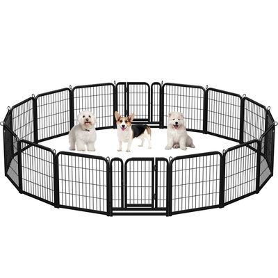 Yaheetech Parc pour Chien en 16 Panneaux