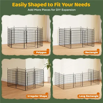 Yaheetech Parc pour Chien en Métal