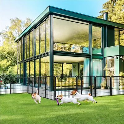 Yaheetech Parc pour Chien en 8 Panneaux