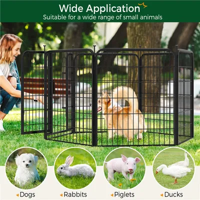 Yaheetech Parc pour Chien en 8 Panneaux