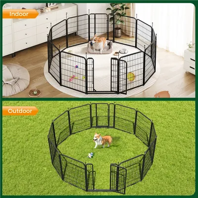 Yaheetech Parc pour Chien en 8 Panneaux