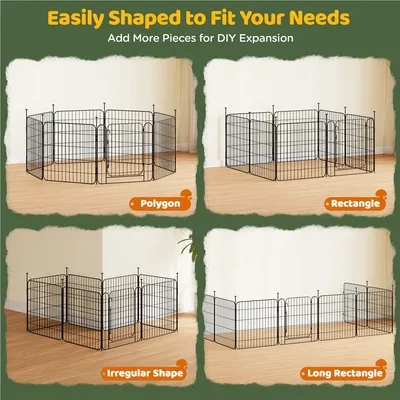 Yaheetech Parc pour Chien Pliable