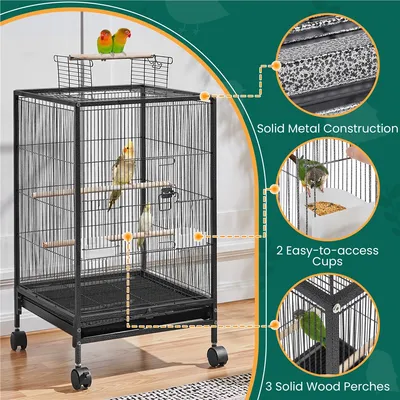 Yaheetech Cage à Oiseaux sur Pied