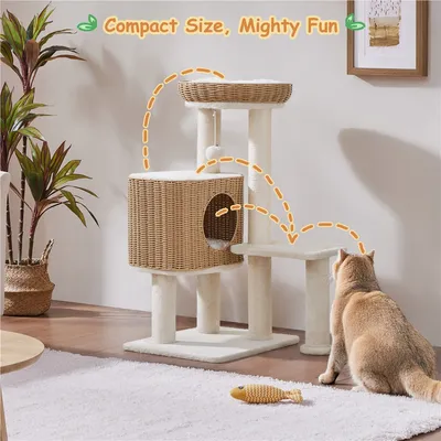 Yaheetech Arbre à Chat Design Yaheetech Arbre à Chat Design