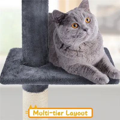Yaheetech Arbre à Chat Plafond