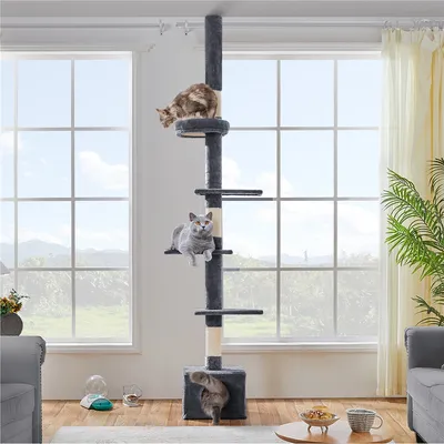 Yaheetech Arbre à Chat Plafond