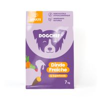 Packung Dog Chef Hypoallergenes Trockenfutter mit frischem Truthahn für Hunde Trockenfutter Frischer Truthahn