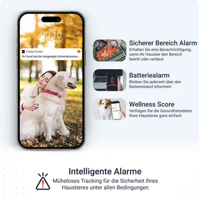PAJ GPS GPS-Tracker für Hunde – Pet Finder 4G