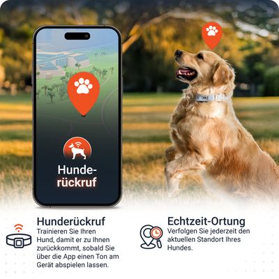 PAJ GPS GPS-Tracker für Hunde – Pet Finder 4G