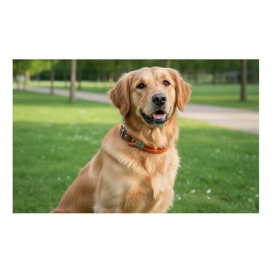 Chien Collier Athos Cognac