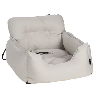 Siege auto voiture pour chien blanc Siege auto voiture pour chien blanc