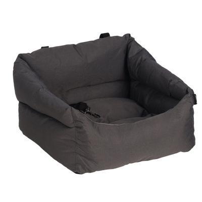 Siege auto voiture pour chien gris