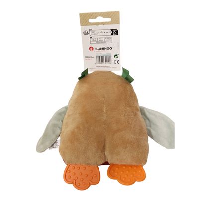 Jouet Phoebe Hibou avec pieds à mordiller 22 cm pour Chiot