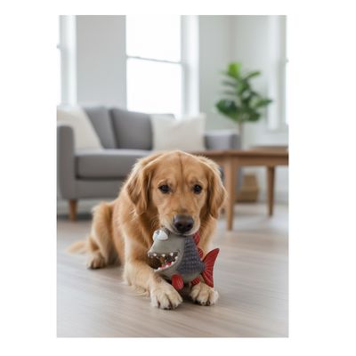 Jeu pour chien Poisson Anais gris