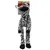 Jeu Geant sonore pour chien Zebre en peluche