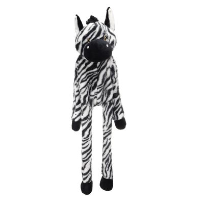 Jeu Geant sonore pour chien Zebre en peluche