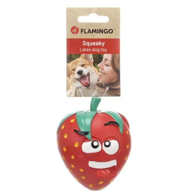 Jeu pour chien Fruco La fraise sonore