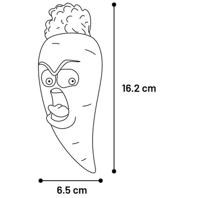 Jeu pour chien Fruco l'orange sonore